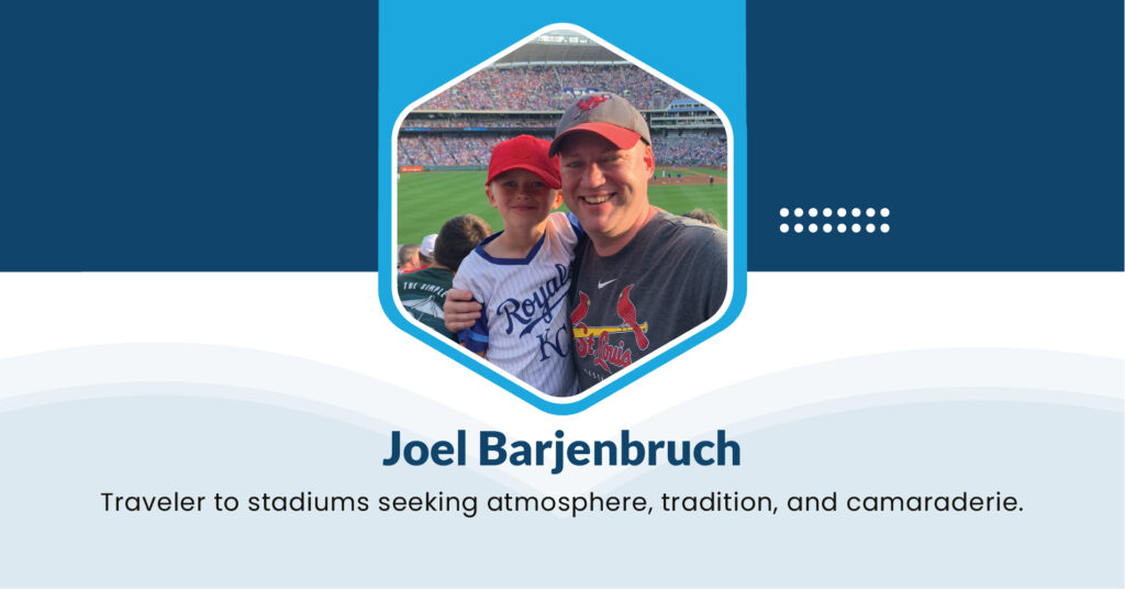 headshot of Joel Barjenbruch